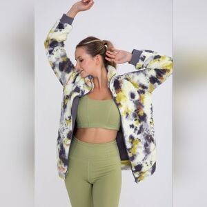 NWT mono b Sherpa Oversized Jacket WOMENS Size Small